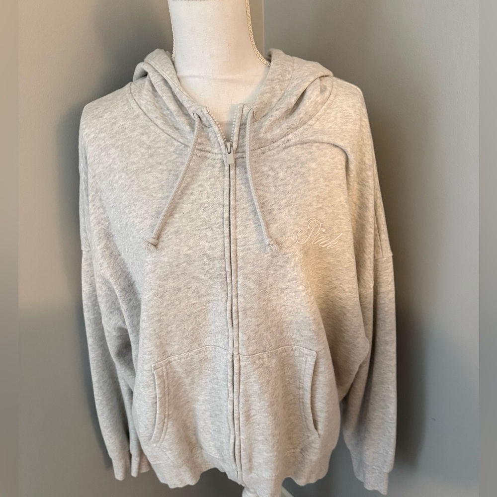 NEW PINK zip up